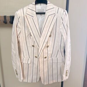 Banana Republic fitted blazer lined and great detail sz 8  NWOT